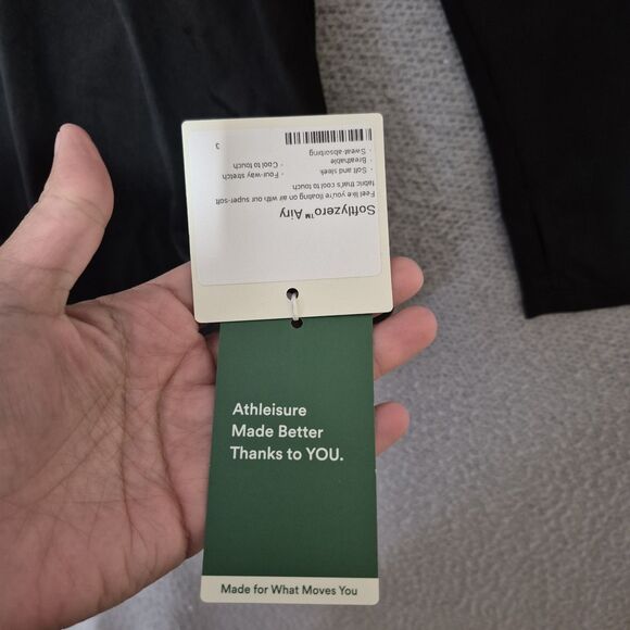 Nwt Halara Women's Softlyzero Long Sleeve Side Pocket Flare Micro Mini Dress L - Picture 3 of 10